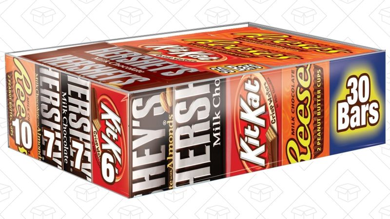 30-Count Hershey’s Variety Box | $14 | Amazon